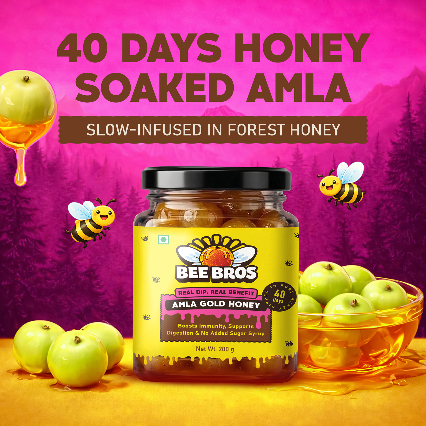 Amla Honey - 40 days dipped